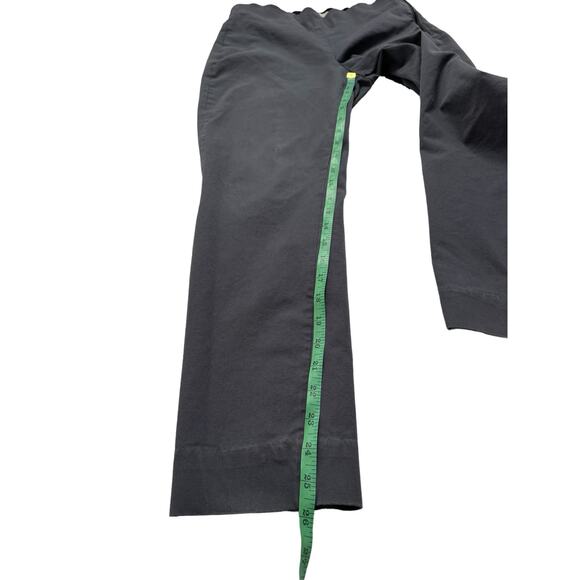 EVERLANE The Bi-Stretch Work Pant in Graphite Gray Size 6 Side Zip Slim Straight - Picture 6 of 7